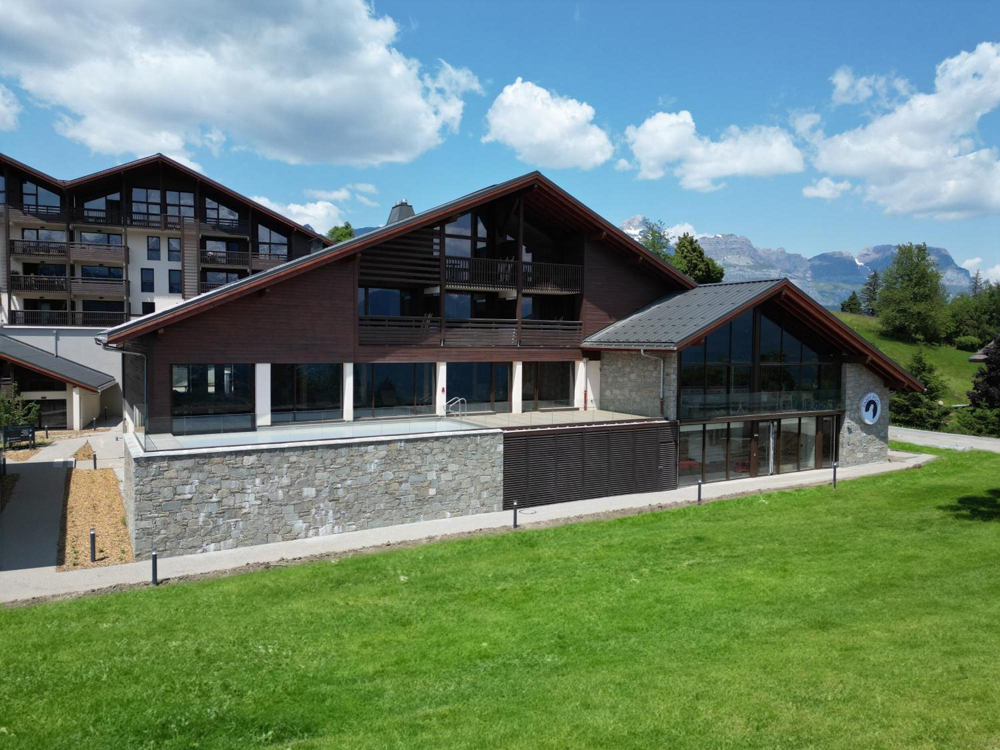 Terresens - Les Roches Blanches Aparthotel Combloux Kültér fotó
