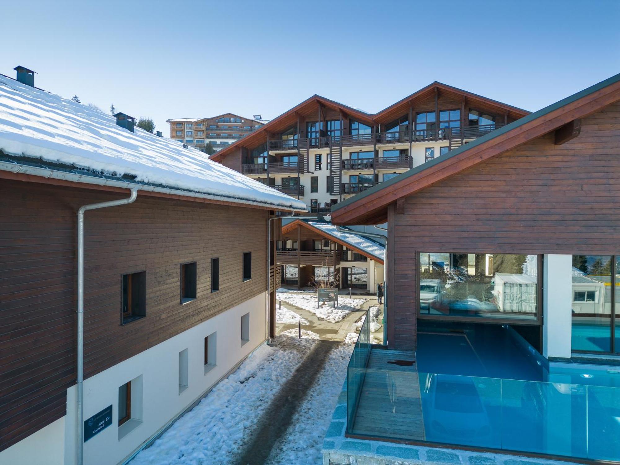 Terresens - Les Roches Blanches Aparthotel Combloux Kültér fotó
